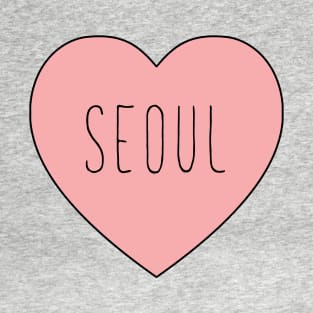 I Love Seoul Heart T-Shirt